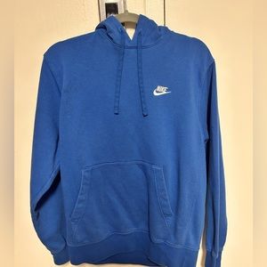 Blue nike hoodie